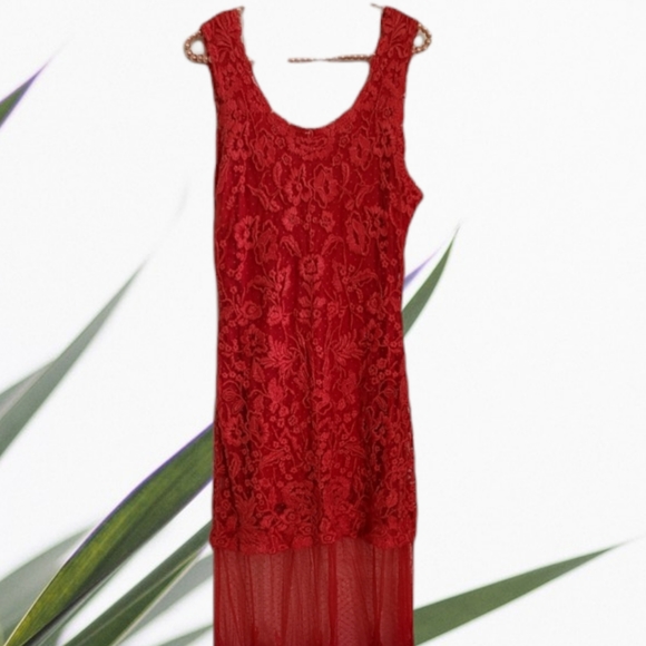 Rare Sold Out! Free People Candela Stella Lace Maxi Dress L - Picture 12 of 12